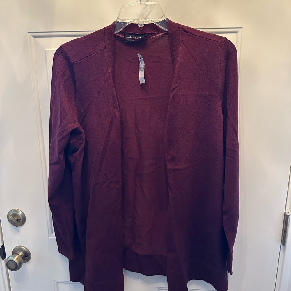 Lane Bryant Cardigan - Burgundy
